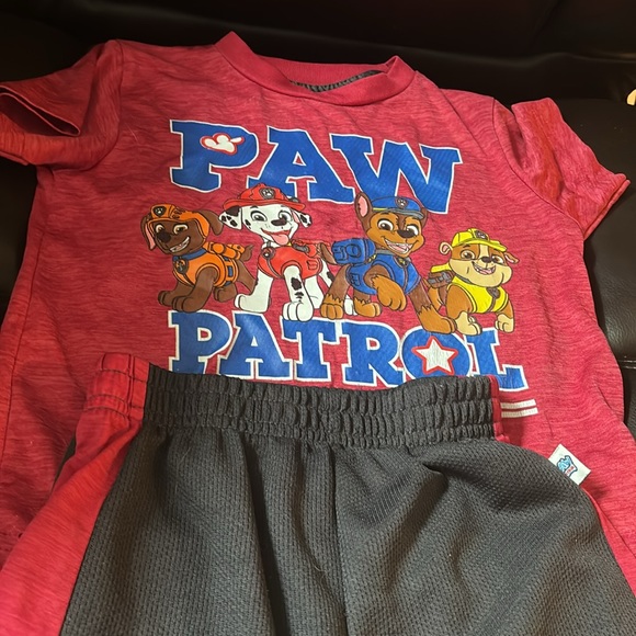 4T boys paw patrol shorts and t shirt outfit - Picture 7 of 7